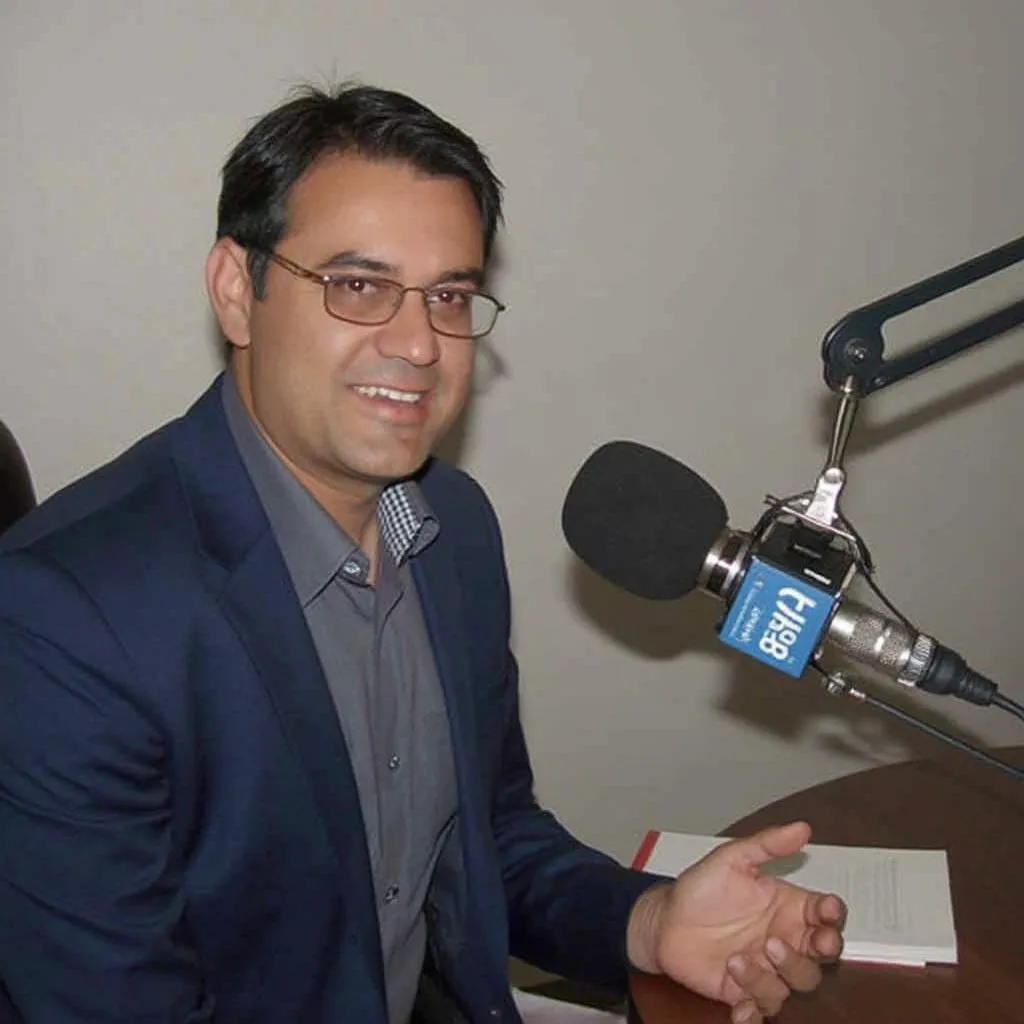 Entrevista en radio